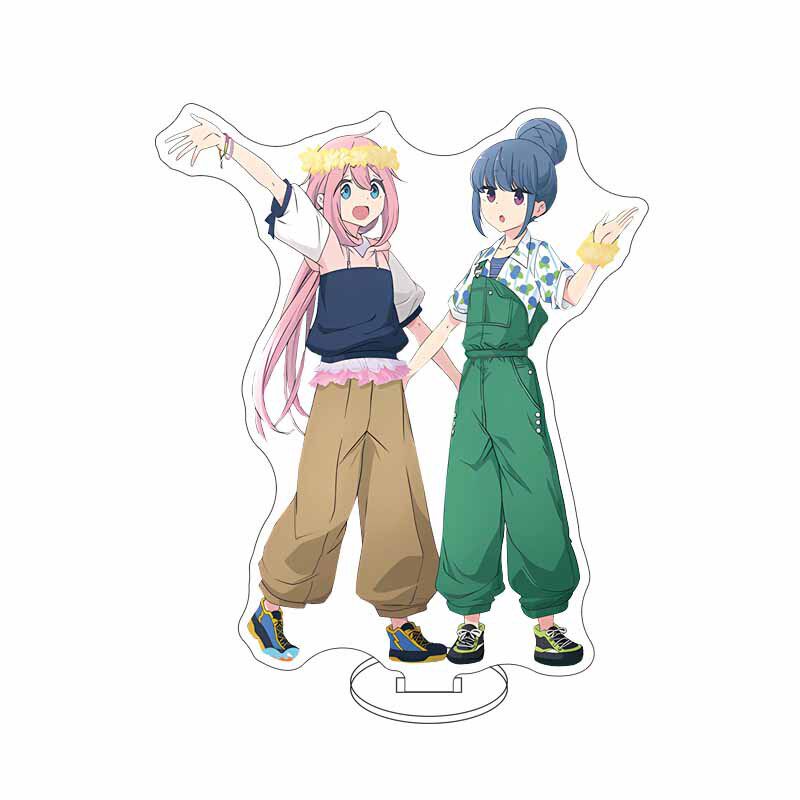 16CMアニメ ‌ ゆるキャン△フィギュア 島凛 立花ちあき - Figma Stand Set のレビューと価格