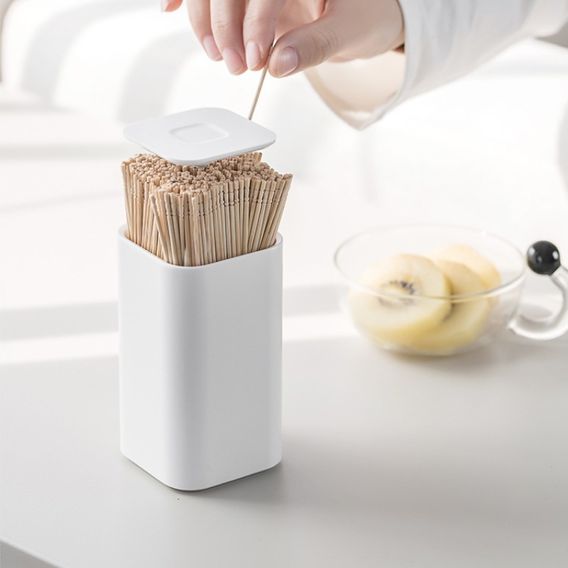 1個入り自動ポップアップ式プラスチック製つまようじホルダーデ - Pop Display Shelf のレビューと価格