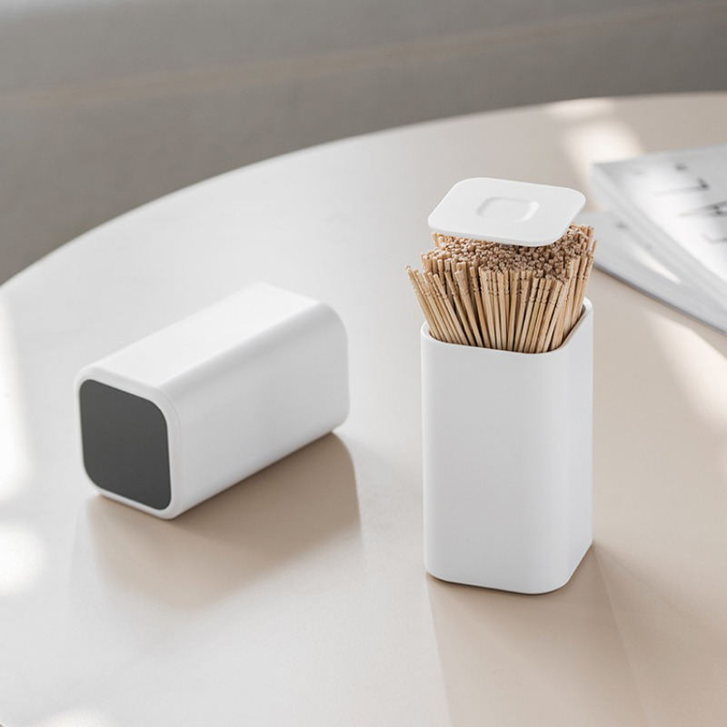 1個入り自動ポップアップ式プラスチック製つまようじホルダーデ - Pop Display Shelf のレビューと価格